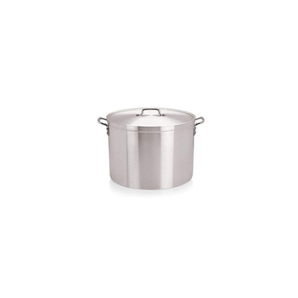 Click for a bigger picture.Boiling Pot with Lid – Medium Duty Alumini