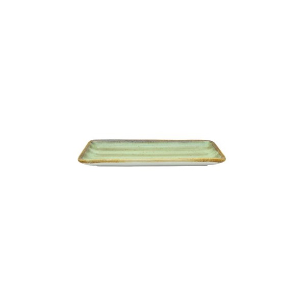 Click for a bigger picture.Java Decorated Rectangular Tray Meadow Gre