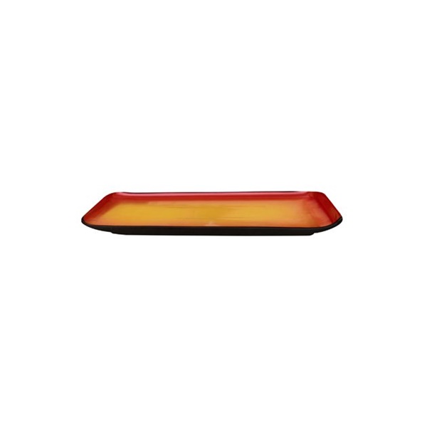 Click for a bigger picture.Tokyo Red Rectangular Tray 25cmx10cm / 10×