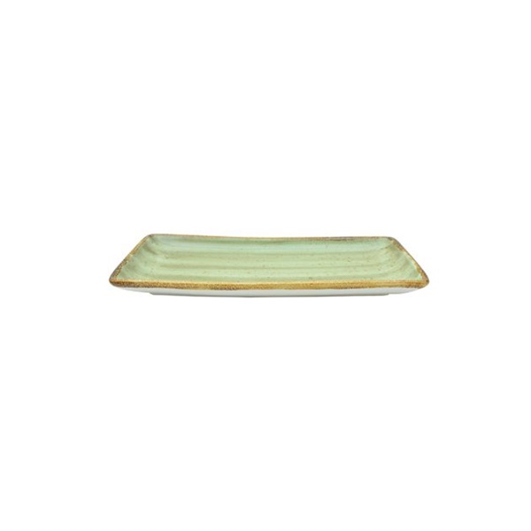 Click for a bigger picture.Java Rectangular Tray Meadow Green 34x16cm