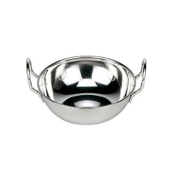 Click for a bigger picture.Balti Dish Stainless Steel