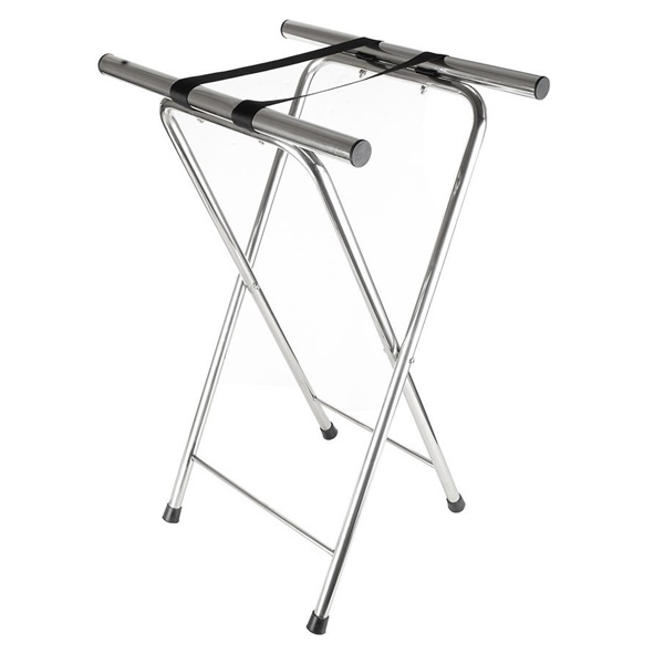 Click for a bigger picture.Chrome Tray Stand
