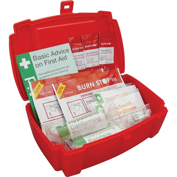 Click for a bigger picture.Burn Stop Burns Kit