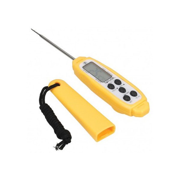Click for a bigger picture.Taylor Waterproof Digital Thermometer - Ye