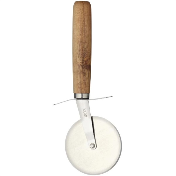 Click for a bigger picture.Kitchencraft Pizza Cutter (Wooden Handle)