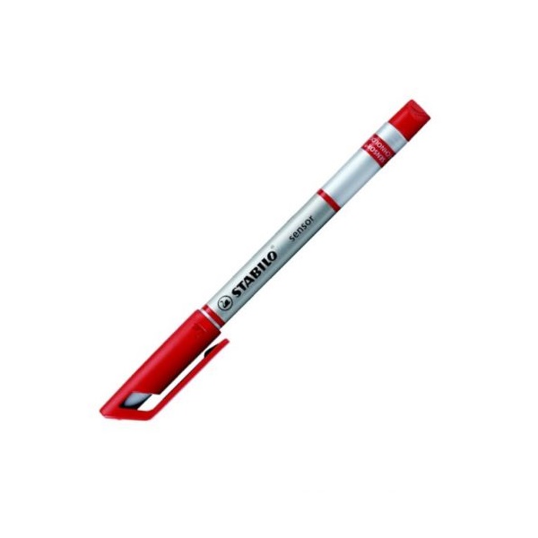 Click for a bigger picture.STABILO SENSOR fine Pen 0.3mm Line Red (Pa