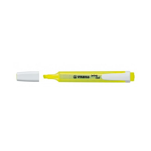 Click for a bigger picture.STABILO swing cool Highlighter Chisel Tip