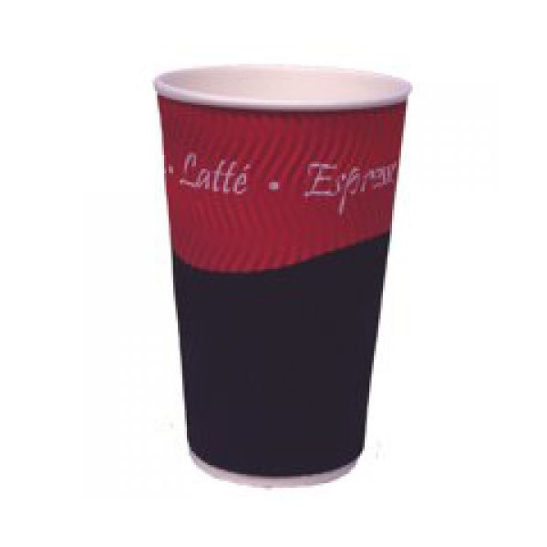 Click for a bigger picture.Caterpack Hot Drink Ripple Cup 12oz (Pack