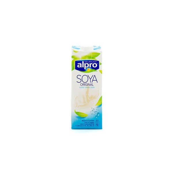 Click for a bigger picture.Alpro Original Soya Milk 1 Litre (Pack 8)