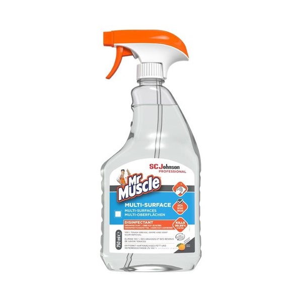 Click for a bigger picture.Mr Muscle Multi Surface Cleaner 750ml Trig