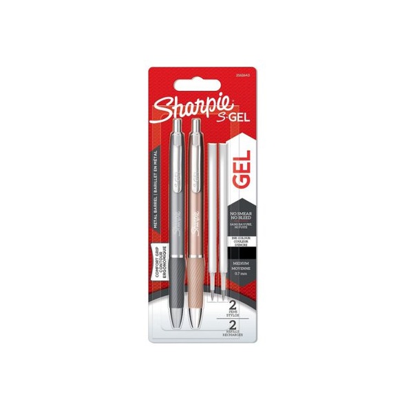 Click for a bigger picture.Sharpie S-Gel Metal Gel Pen Medium Point 0