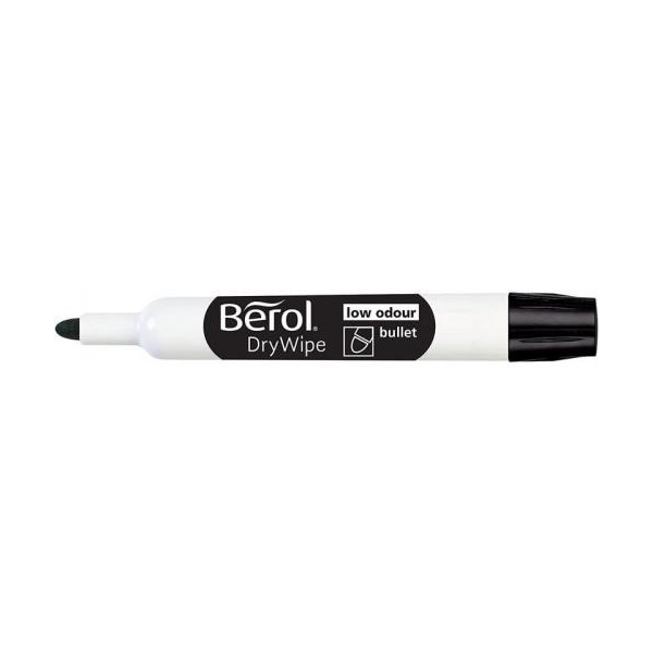 Click for a bigger picture.Berol Dry Wipe Whiteboard Marker Bullet Ti