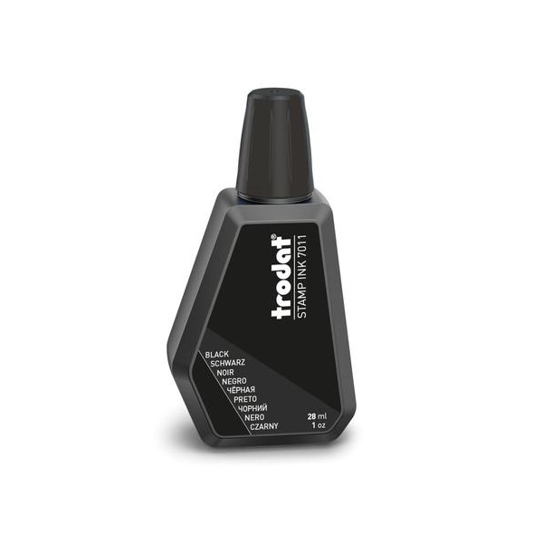 Click for a bigger picture.Trodat Stamp Pad Ink Black 28ml - 55886