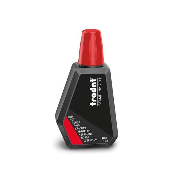 Click for a bigger picture.Trodat Stamp Pad Ink Red 28ml - 55885