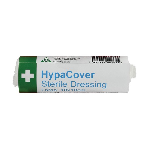 Click for a bigger picture.HypaCover Sterile Dressing Large 18cm x 18