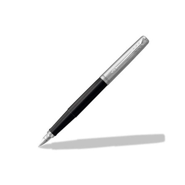 Click for a bigger picture.Parker Jotter Fountain Pen Black/Stainless