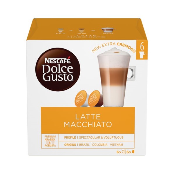 Click for a bigger picture.Nescafe Dolce Gusto Latte Macchiato Coffee