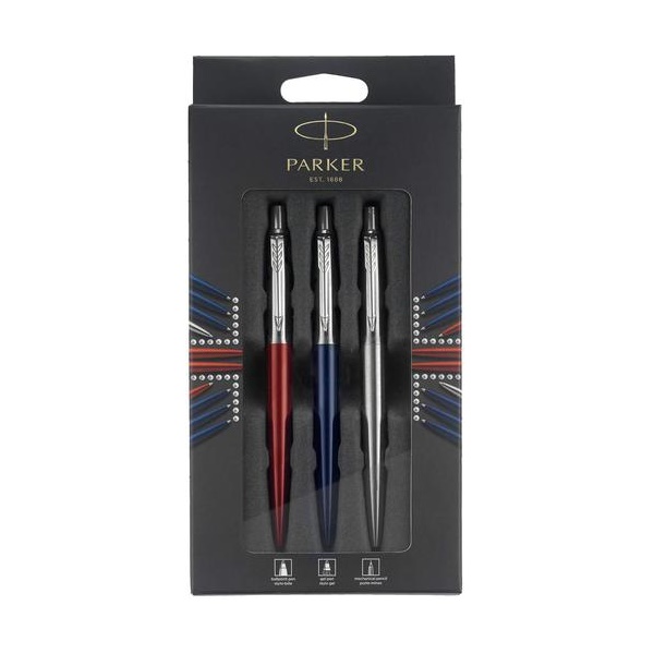 Click for a bigger picture.PARKER Jotter London Trio Discovery Pack R