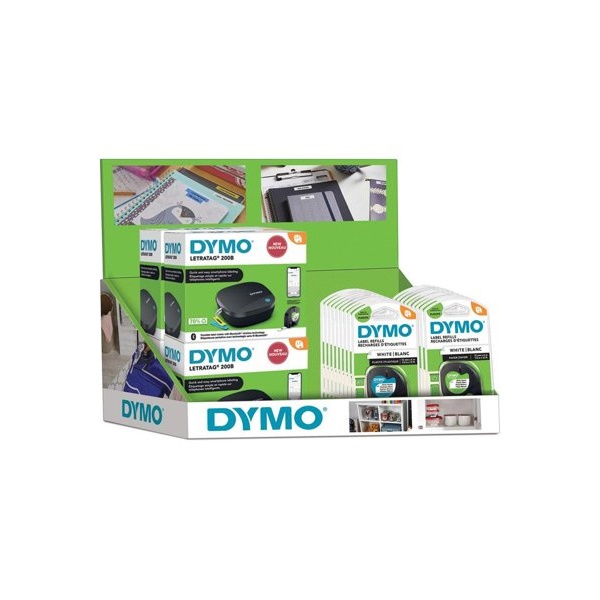 Click for a bigger picture.DYMO LetraTag 200B Counter Display Unit (6