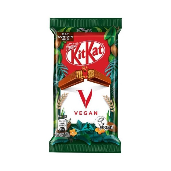 Click for a bigger picture.Kit Kat 4 Finger Vegan Chocolate 41.5g (Pa