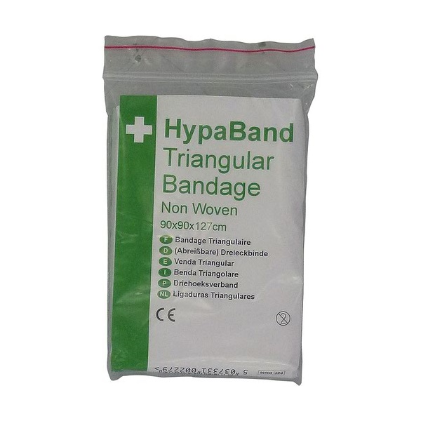 Click for a bigger picture.HypaBand Triangular Bandage Non Woven Non
