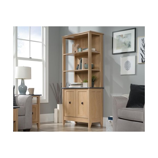 Click for a bigger picture.Home Study 3 Shelf Bookcase with Double Do