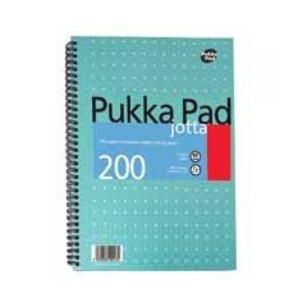 Click for a bigger picture.Pukka Pad Jotta A5 Wirebound Card Cover No