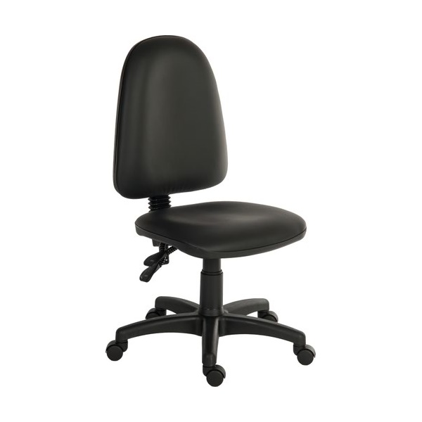 Click for a bigger picture.Ergo Twin High Back PU Operator Office Cha