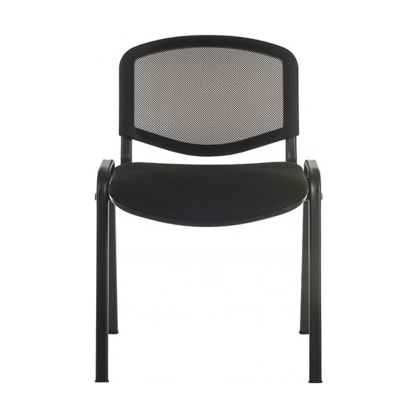Click for a bigger picture.Conference Mesh Back Stackable Chair Black