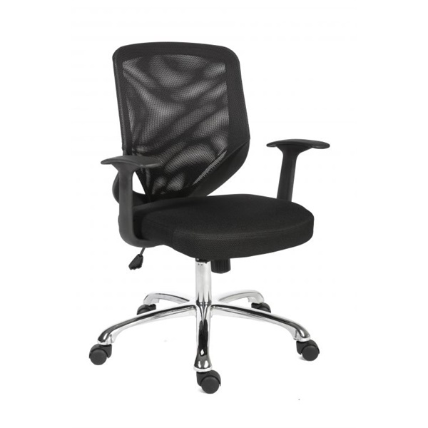 Click for a bigger picture.Nova Mesh Back Task Office Chair Black - 1