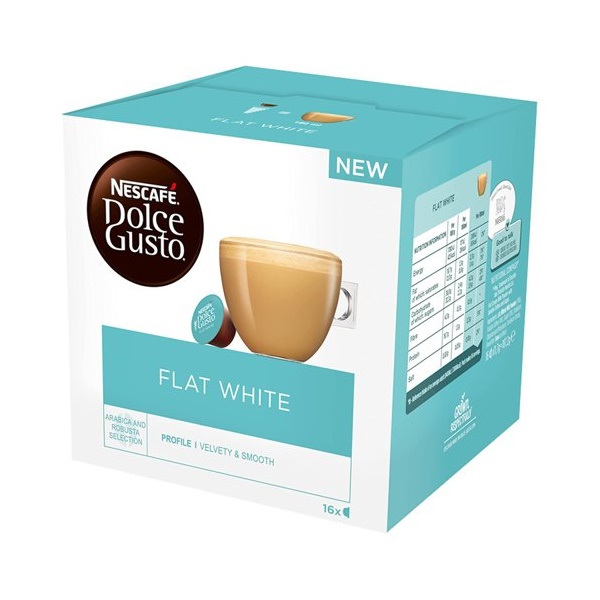 Click for a bigger picture.Nescafe Dolce Gusto Flat White Coffee 16 C