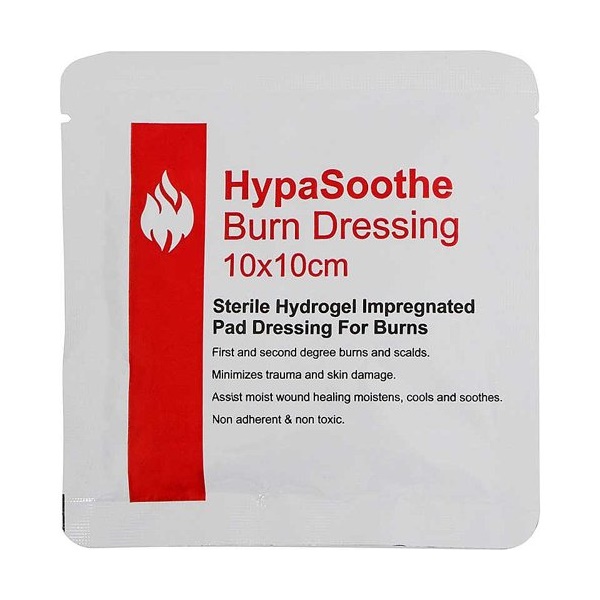 Click for a bigger picture.HypaSoothe Burn Dressing 10 x 10cm Sterile