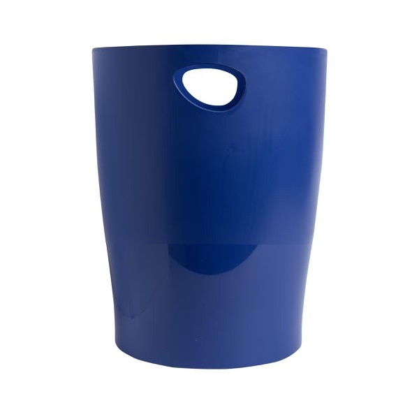 Click for a bigger picture.Exacompta Bee Blue 15 Litre Waste Bin 263