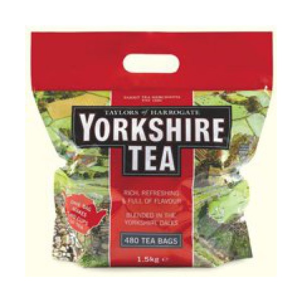 Click for a bigger picture.Yorkshire Tea Tea Bags (Pack 480) - 403167