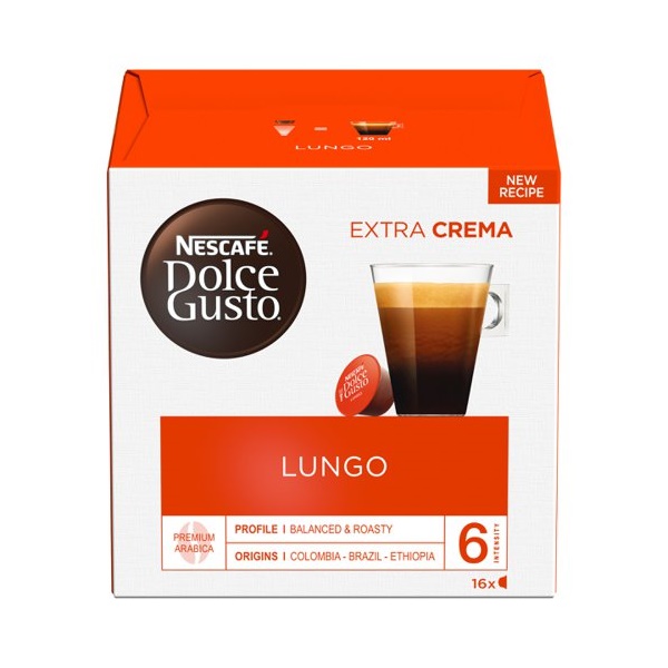 Click for a bigger picture.Nescafe Dolce Gusto Cafe Lungo Coffee (3 x