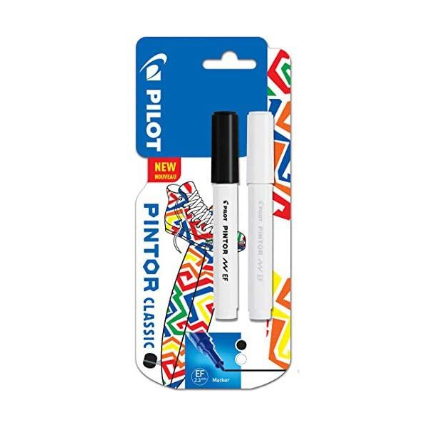 Click for a bigger picture.Pilot Pintor Extra Fine Bullet Tip Paint M