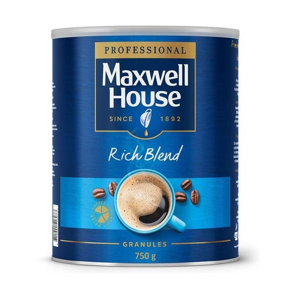 Click for a bigger picture.Maxwell House Instant Coffee Granules 750g