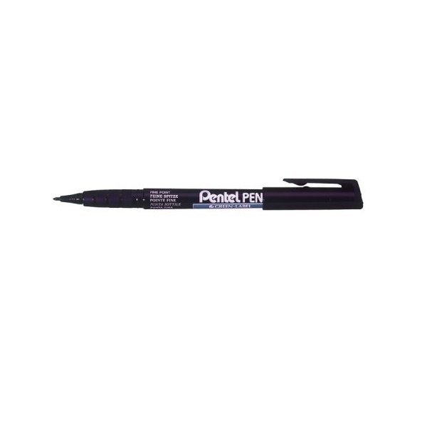 Click for a bigger picture.Pentel NMS50 Permanent Marker Bullet Tip 1