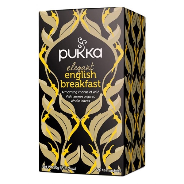 Click for a bigger picture.Pukka Tea Elegant English Breakfast Tea En