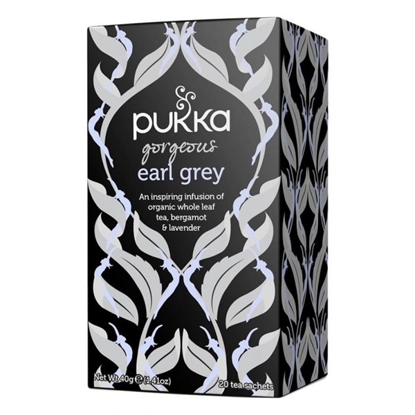 Click for a bigger picture.Pukka Tea Gorgeous Earl Grey Tea Envelopes