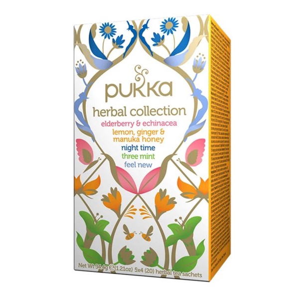 Click for a bigger picture.Pukka Tea Herbal Tea Collection Envelopes