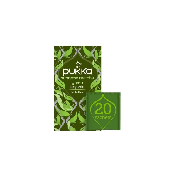 Click for a bigger picture.Pukka Tea Supreme Matcha Green Envelopes (