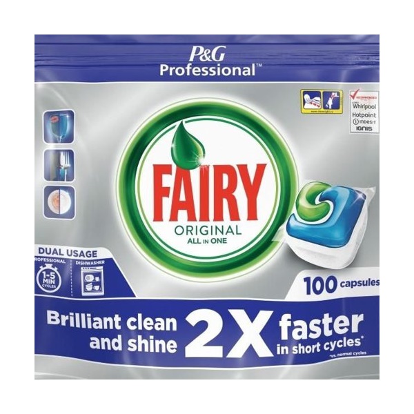 Click for a bigger picture.Fairy Dishwasher Tablets Original (2 x Pac