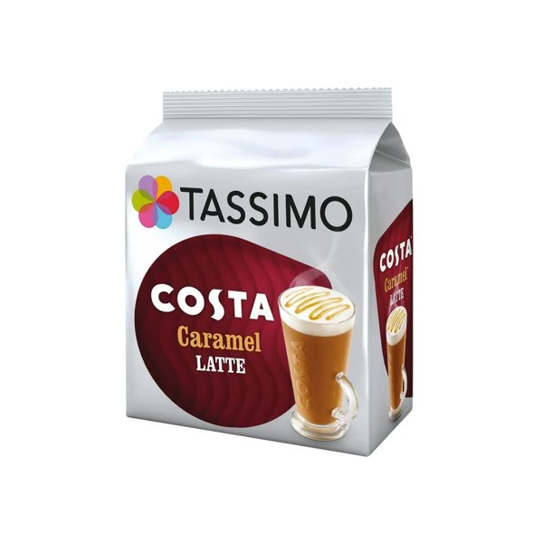 Click for a bigger picture.Tassimo Costa Caramel Latte Coffee Capsule