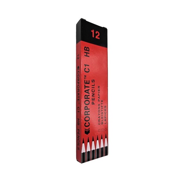 Click for a bigger picture.ValueX HB Pencil Hexagonal-Shaped Red Barr