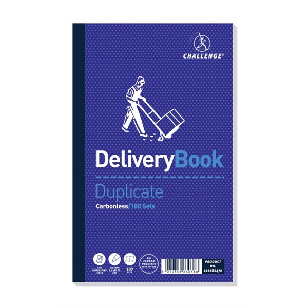 Click for a bigger picture.Challenge Duplicate Book Carbonless Delive