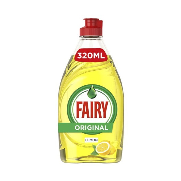Click for a bigger picture.Fairy Washing Up Liquid 320ml Lemon  - 101