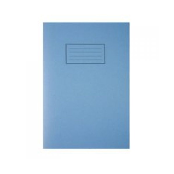 Click for a bigger picture.Silvine A4 Exercise Book Ruled Blue 80 Pag
