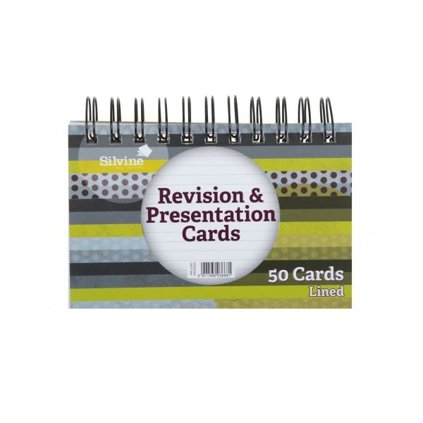 Click for a bigger picture.Silvine Revision and Presentation Cards Ru