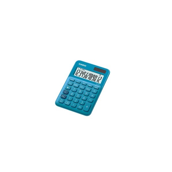 Click for a bigger picture.Casio Blue 12 Digit Calculator MS-20UC-BU-